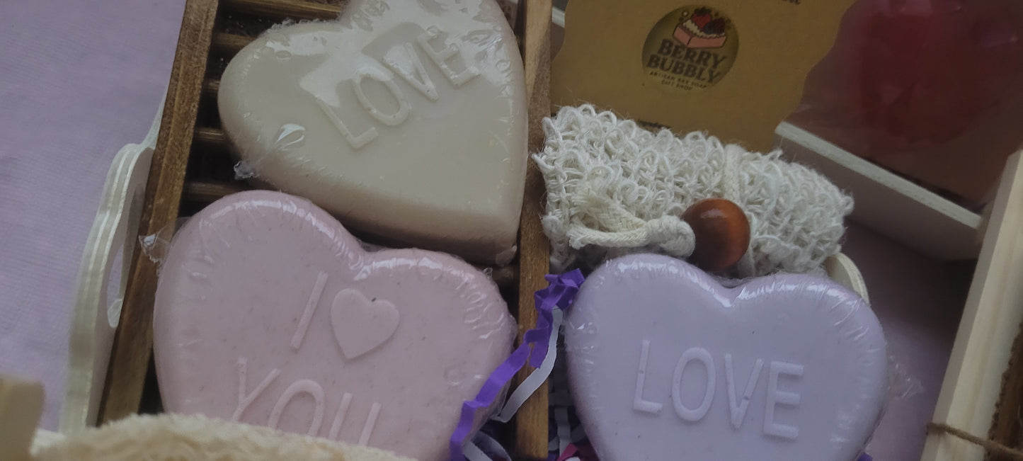 Sweetheart Soap Treats Set