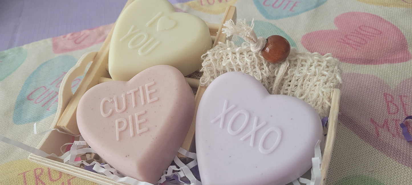 Sweetheart Soap Treats Set